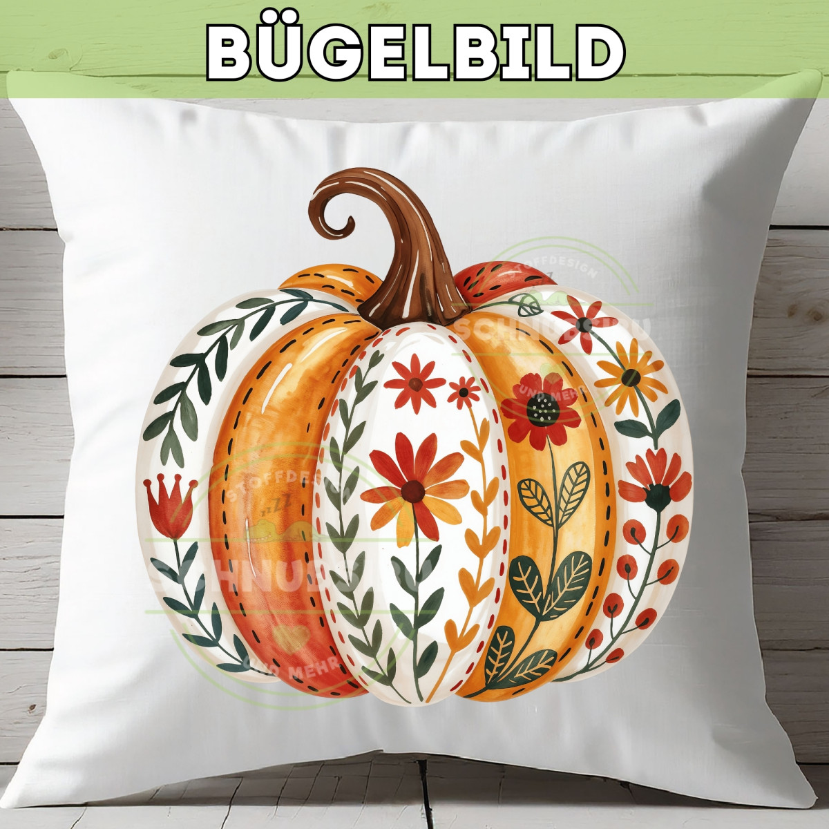 Bügelbild Halloween/Herbst VB